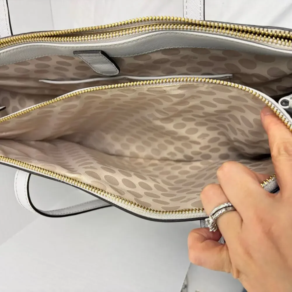 Kate Spade Cedar Street medium Jensen gray tote bag. Mild wear. Handbag, purse